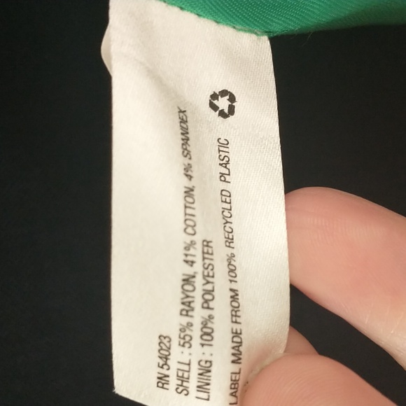 Navy blue GAP The Academy Blazer, green and pinstripe lining, size 4, like new! - Picture 9 of 10